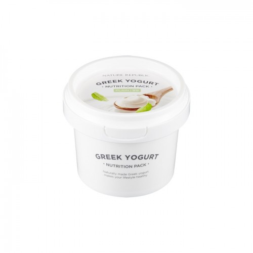 Йогуртовая питательная маска с маслом Жожоба "Greek Yogurt Pack Plain Nutrition"
