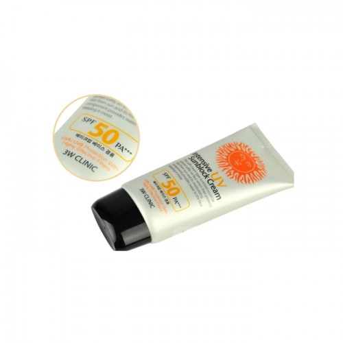 Солнцезащитный крем "3W CLINIC Intensive UV Sunblock Cream SPF50/PA+++"